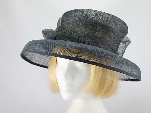 British Hat Guild Black Formal Hat
