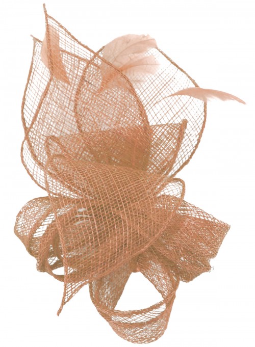 Molly and Rose Sinamay Comb Fascinator 
