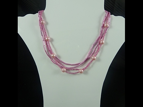 Tube Bead Necklace