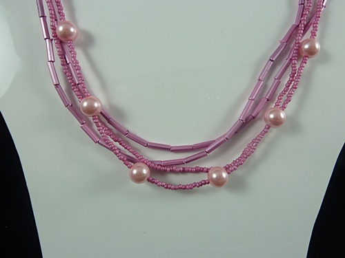 Tube Bead Necklace