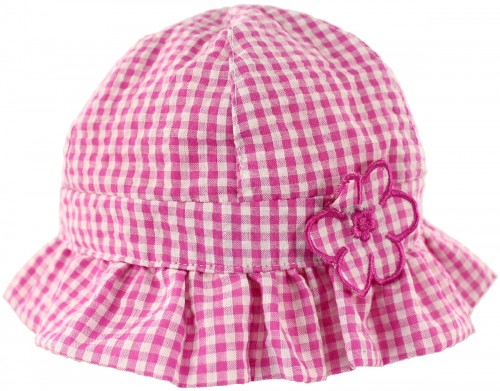 SSP Hats Pink Gingham Baby Girl Hat