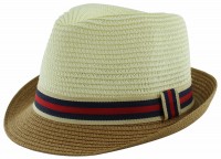 Hawkins Packable Unisex Straw Trilby
