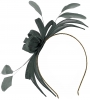 Failsworth Millinery Aliceband Sinamay Fascinator in Agave