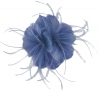 Failsworth Millinery Feather Fascinator in Bluebell
