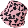  Unisex Kids Reversible Packable Summer Printed Bucket Hat 