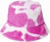  Winter Bucket Hat in Warm Fluffy Faux Fur