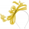 Failsworth Millinery Sinamay Loops Fascinator in Daffodil