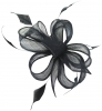Hawkins Collection Sinamay Fascinator in Light Navy