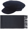 Failsworth Millinery Mariner Melton with Matching Lambswool Scarf