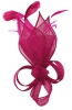 Max and Ellie Lily Comb Fascinator in Raspberry