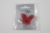 Butterfly Hair Clip in Red