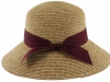 SSP Hats Down Brim Bow Straw Sun Hat