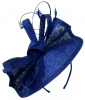 Hawkins Collection Events Headpiece Fascinator in Sapphire