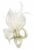 Max and Ellie Lily Comb Fascinator in White