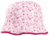 SSP Hats Girls Floral Sun Hat in White