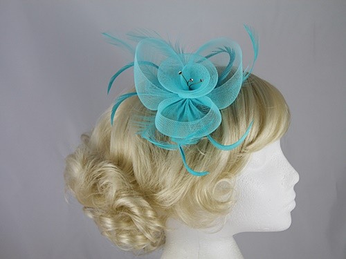 Swirl & Biots Fascinator on comb