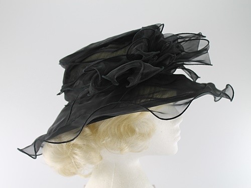 collapsible wedding hats