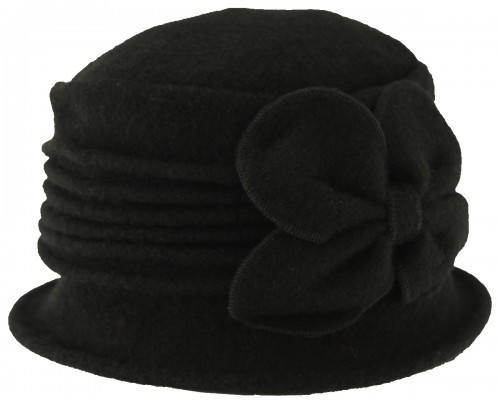 Hawkins Collection Wool Vintage Bow Hat
