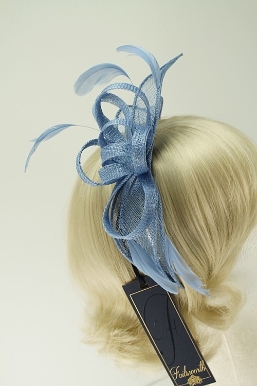 Failsworth Millinery Aliceband Sinamay Fascinator