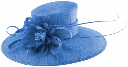 Failsworth Millinery Feather Flower Ascot Hat