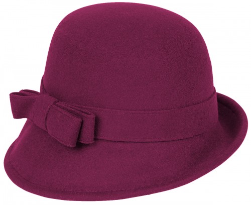 Hawkins Collection Felt Vintage Cloche Hat