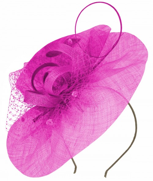 Failsworth Millinery Aliceband Events Disc Fascinator