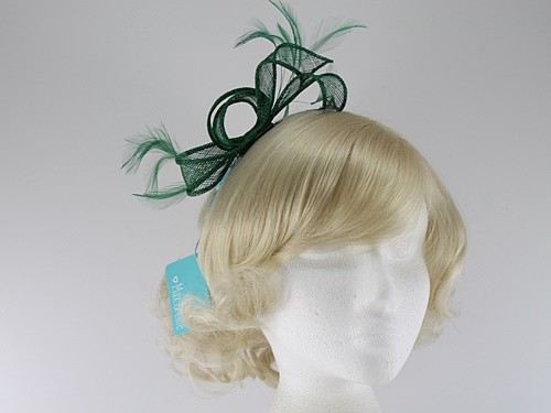 Max and Ellie Sinamay Fascinator with Matching Occasion Bag