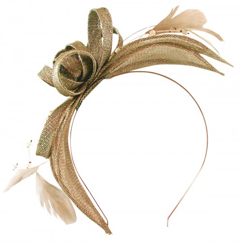 Failsworth Millinery Sinamay Fascinator