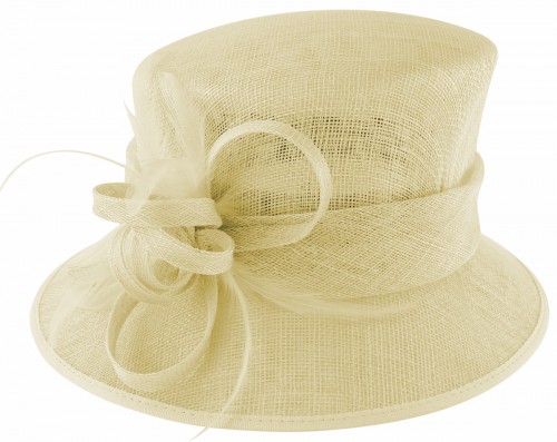 Failsworth Millinery Loops and Feathers Wedding Hat