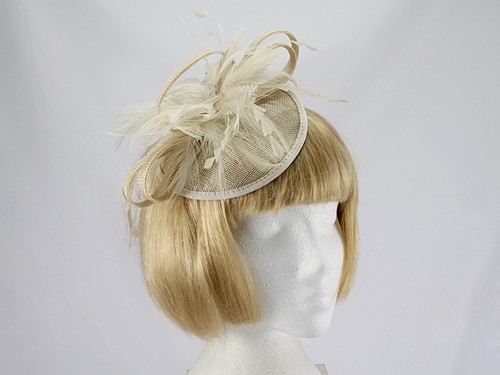 John Lewis Cream Fascinator