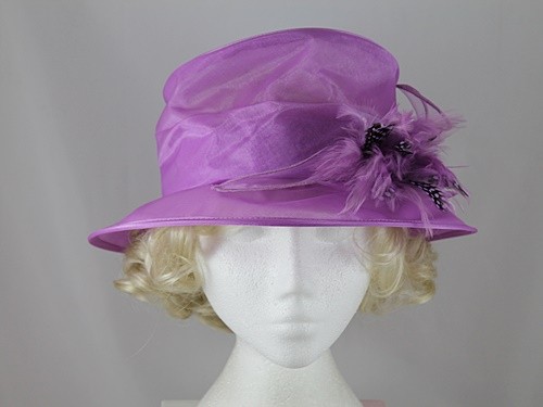 Failsworth Millinery Small Brim Collapsible Wedding Hat