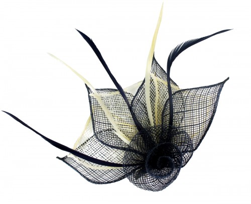 Aurora Collection Two Tone Rose Fascinator