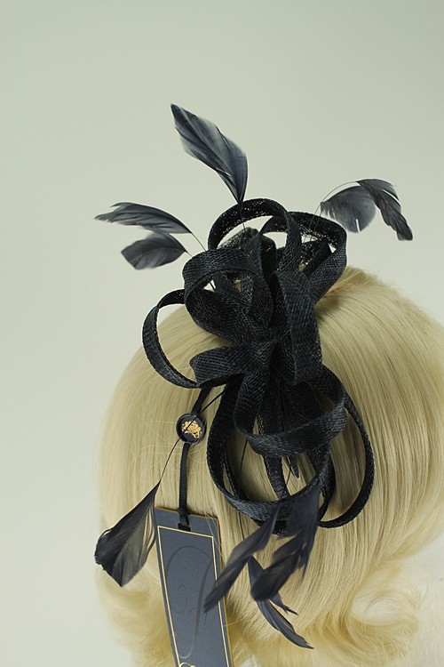 Failsworth Millinery Sinamay Loops Fascinator