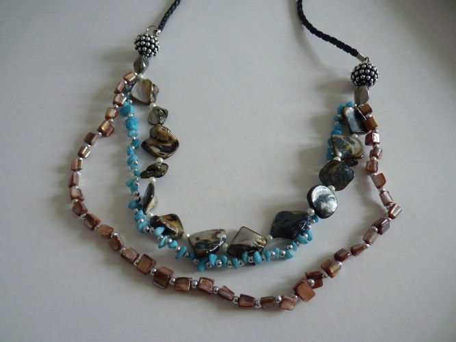 Necklace Multi Turquoise Fawn