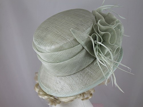 Pale Green Wedding Hat