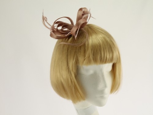 Palest Tan Fascinator