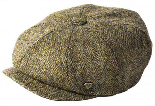 Failsworth Millinery Carloway Harris Tweed Baker Boy Cap