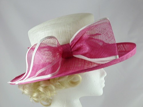 Hawkins Collection Large Bow Wedding Hat