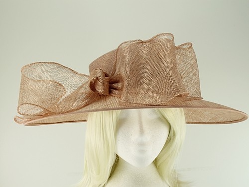 rose gold wedding hats