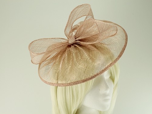 rose gold wedding hats