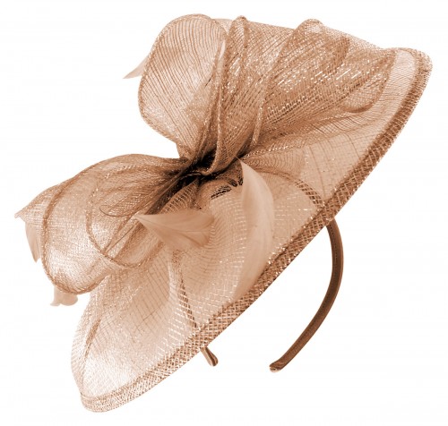 rose gold wedding hats