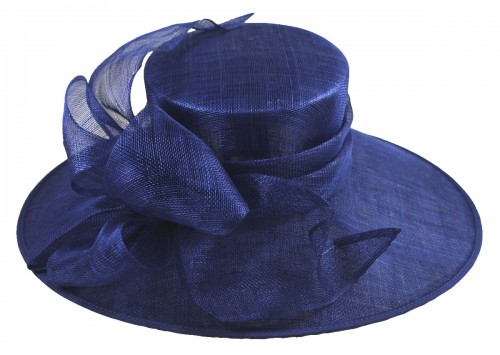 royal blue wedding hats