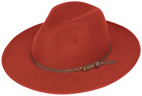 SSP Hats Felt Fedora with Belt Band