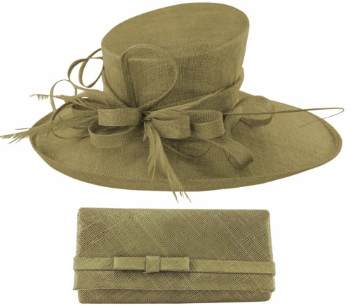Max and Ellie Events Hat with Matching Occasion Bag