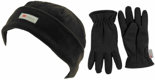 SSP Hats Thinsulate Ladies Beanie with Matching Gloves