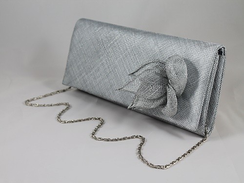 grey occasion bag