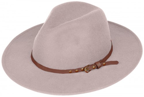 SSP Hats Felt Fedora with Belt Band