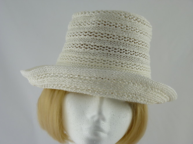 cream ladies hat
