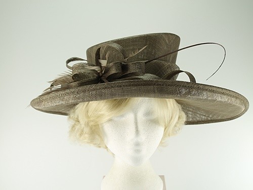 Taupe occasion hats 2025