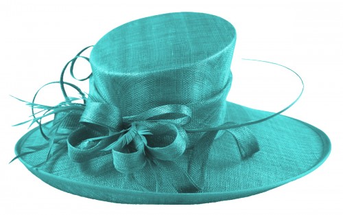 turquoise hats for weddings